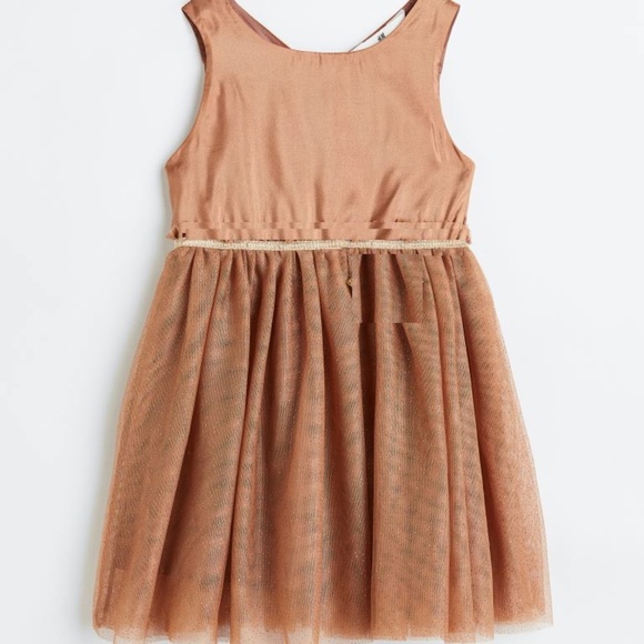 NEW Toddler Girls Princess Tulle-skirt orange Dress halloween pumpkin  3T - Picture 5 of 17